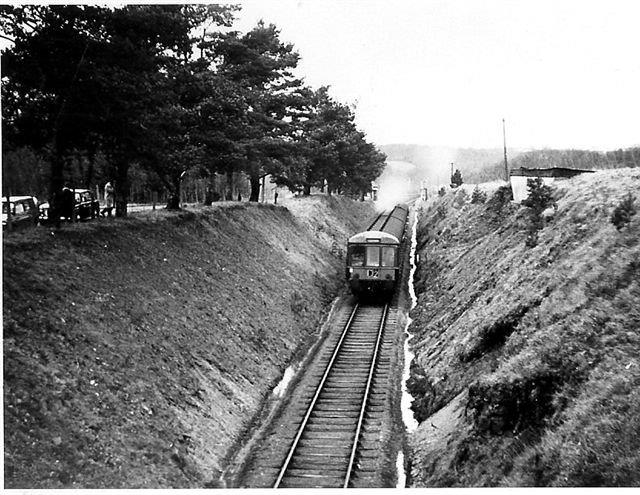 Last train from Hatherleigh Station 1964