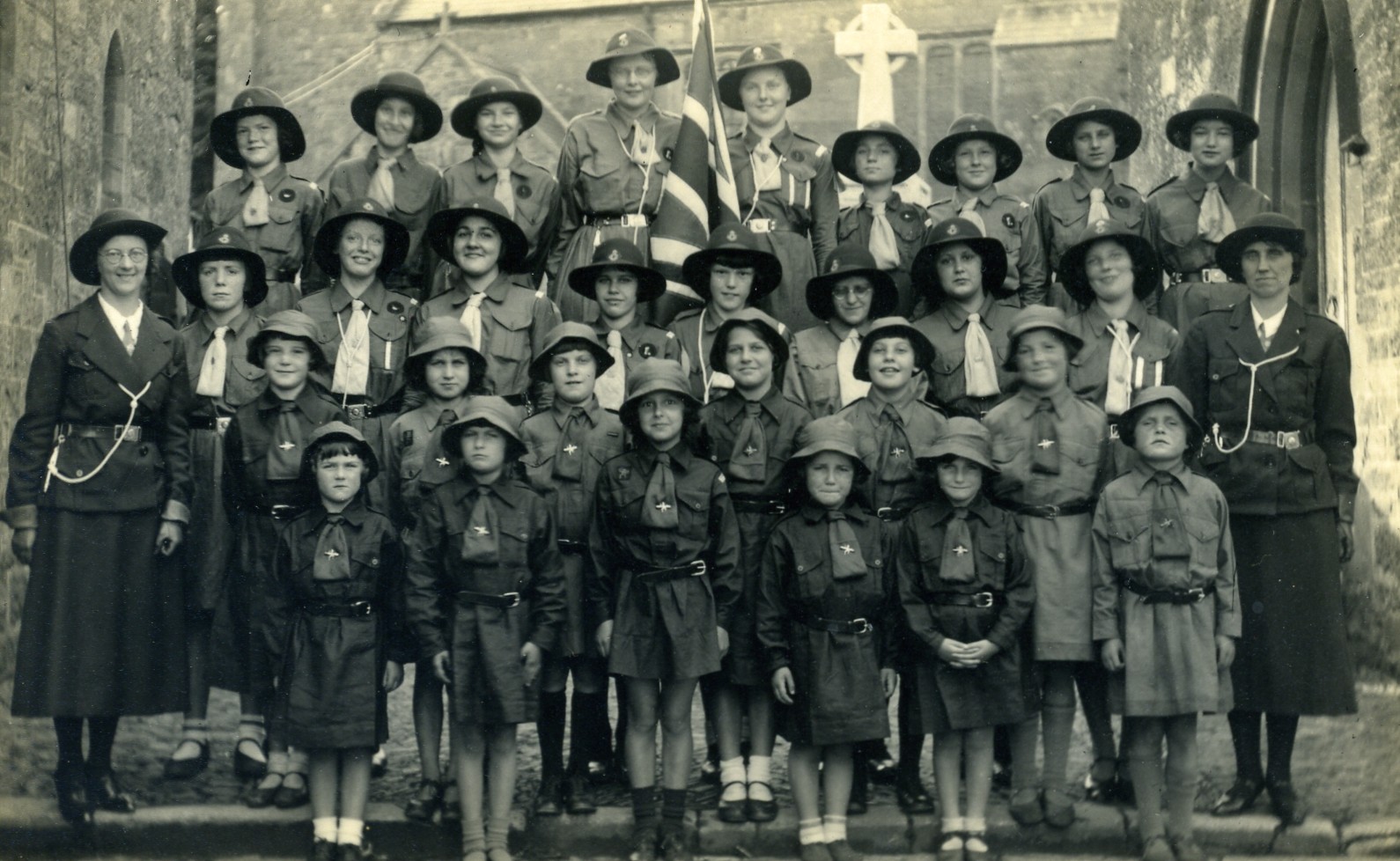 Girl Guides and Brownies 1939