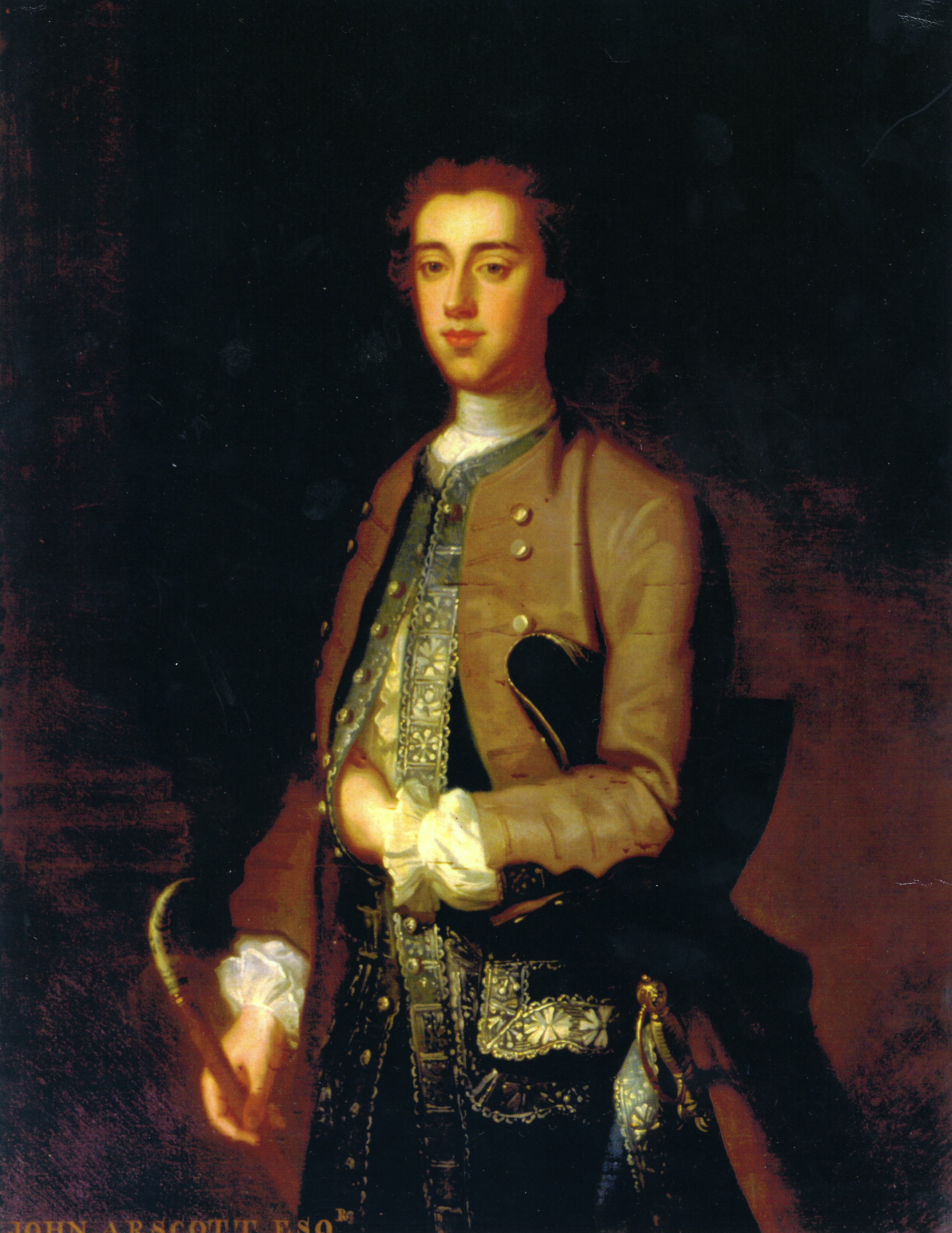 John Arscott 1719-88. Last Arscott to hold the manor of Hatherleigh