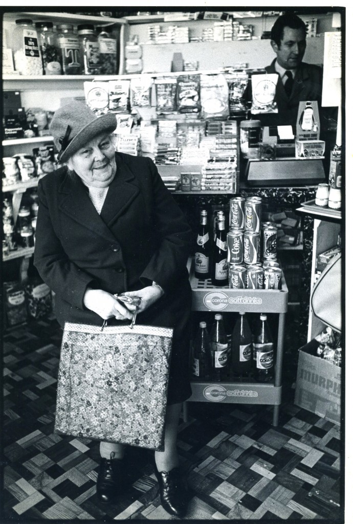 Mildred But in George Searle's grocer shop in Bridge St