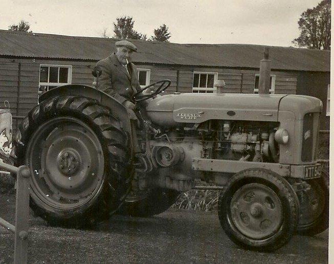 W Bowden always purchased a new tractor each year for carnival c.1957
