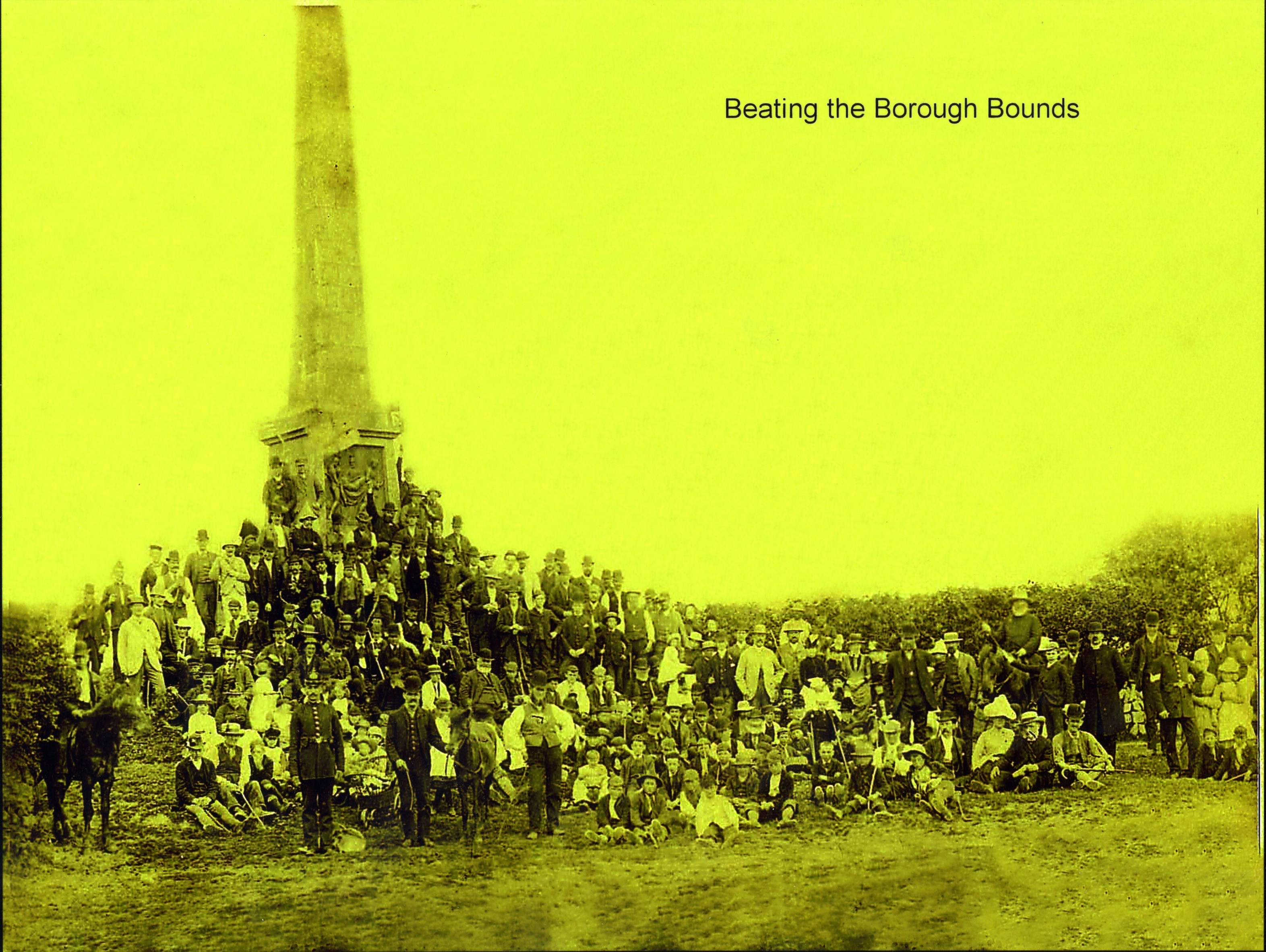 Beating the bounds - 1889