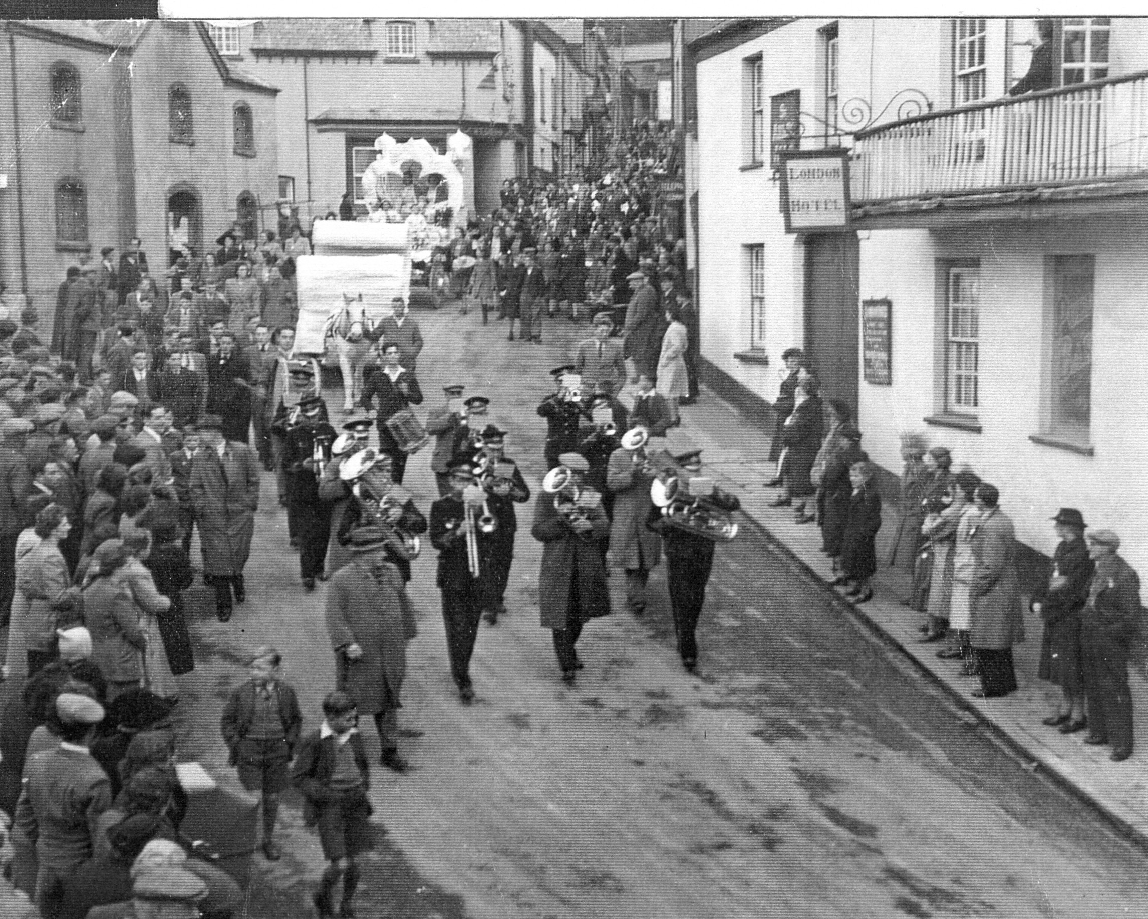 Hatherleigh Silver Band Carnival 1930's