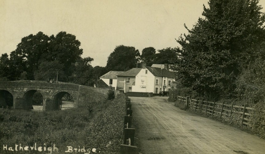 Bridge postcard 1917