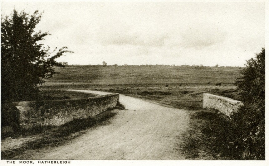 Hatherleigh Moor coming from Bassett's Cross c. 1920