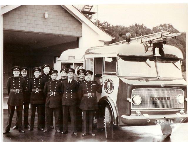 Fire Team after 1955 Coyse White G Sanders S Meardon E Sanders S Sanders G Horn D Sanders and S Hooper