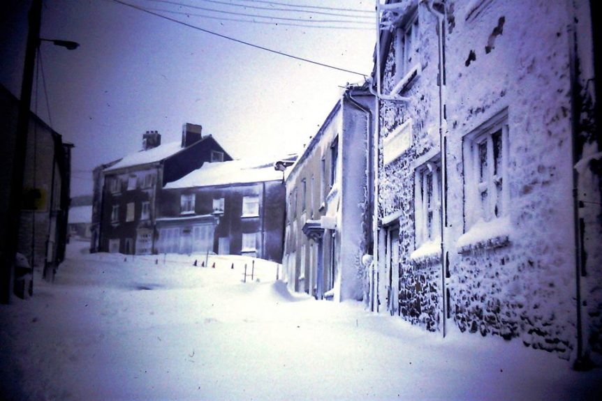 Snow in Bridge St. 1978