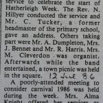 Hatherleigh Snippets: Silver Band- Hatherleigh Week, Carnival meeting. Tim Laing's scrapbook 1986
